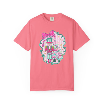 Pink Bow Nutcracker Tee - Comfort Colors