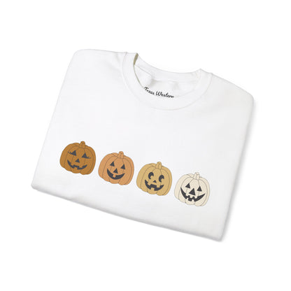 Four Pumpkins Crewneck - Gildan