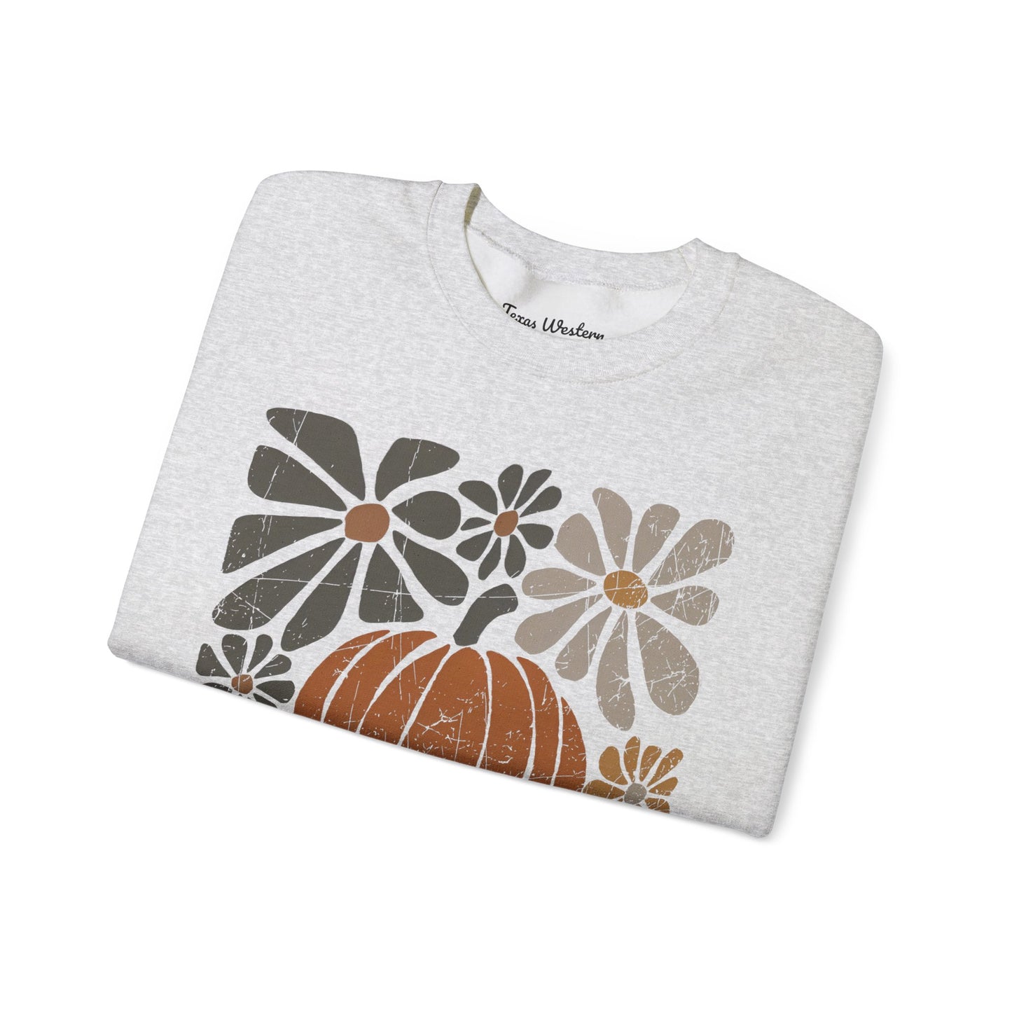 Boho Pumpkin Dark Crewneck - Gildan