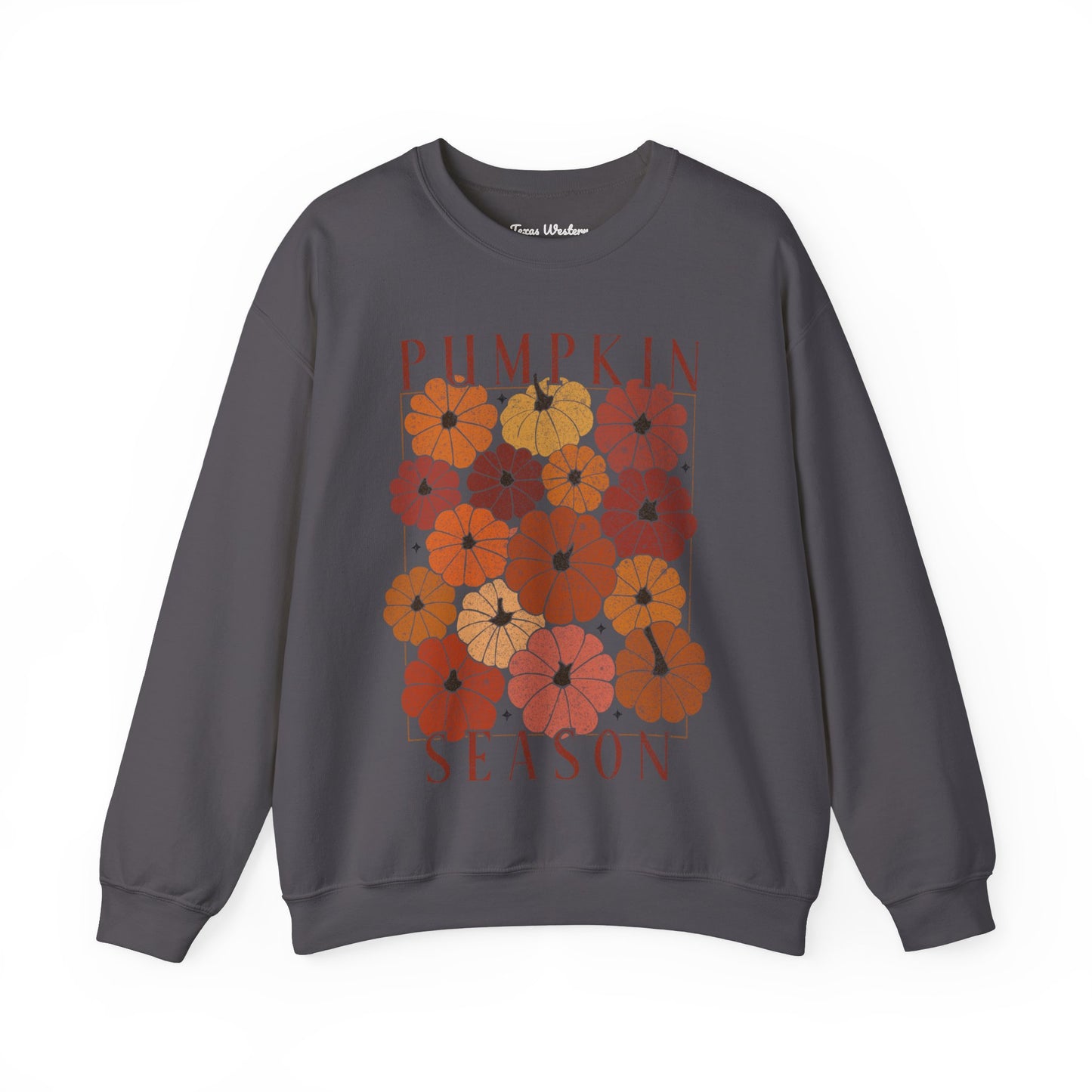 Pumpkin Season Collage Crewneck - Gildan