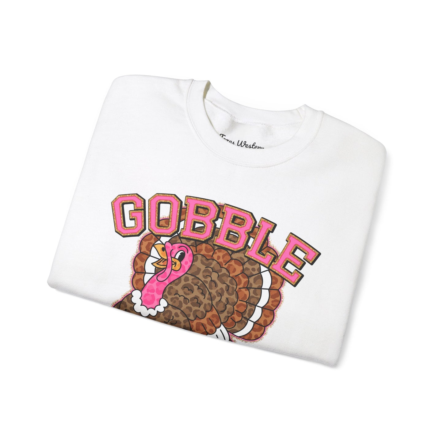 Gobble Till you Wobble Crewneck - Gildan