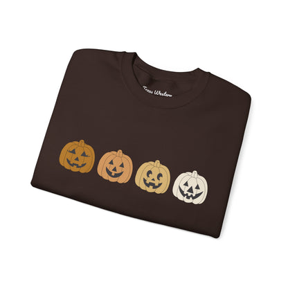 Four Pumpkins Crewneck - Gildan