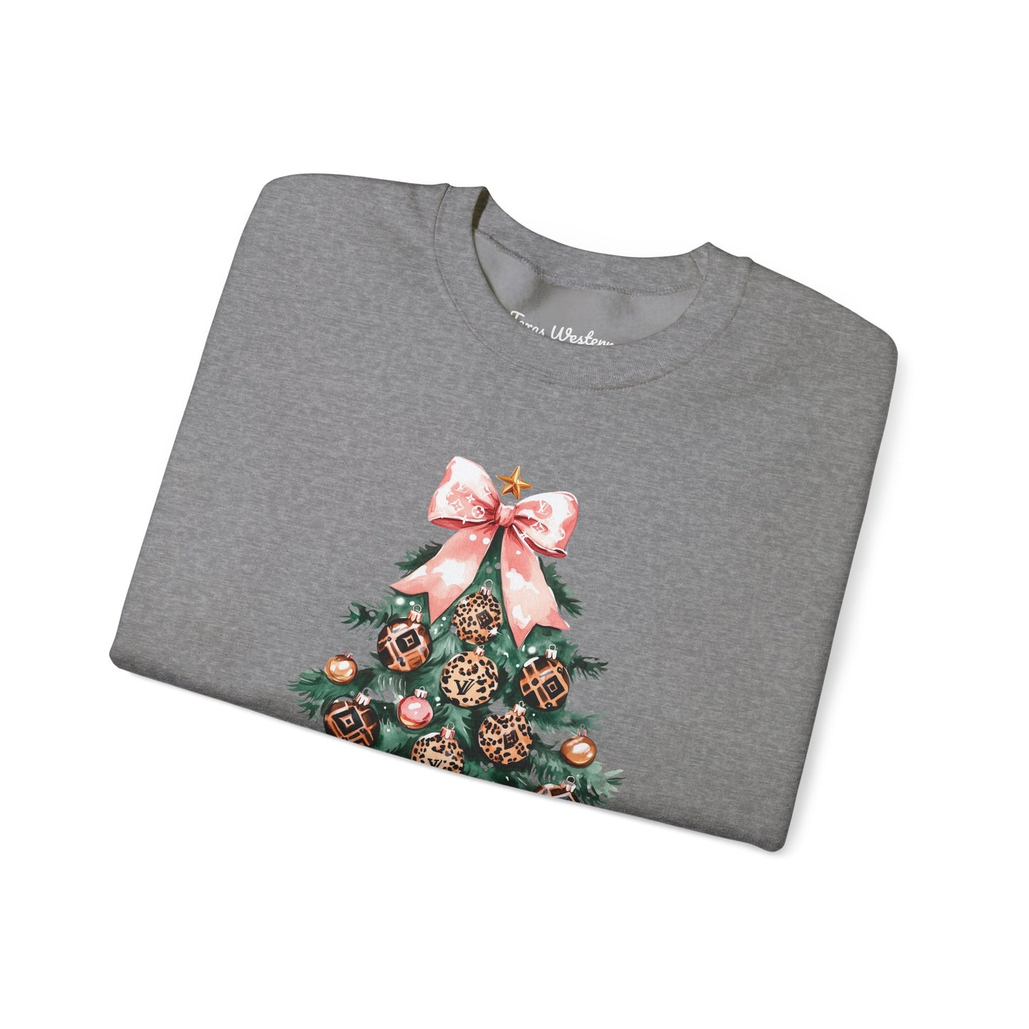 Boujiie Christmas Tree Crewneck - Gildan