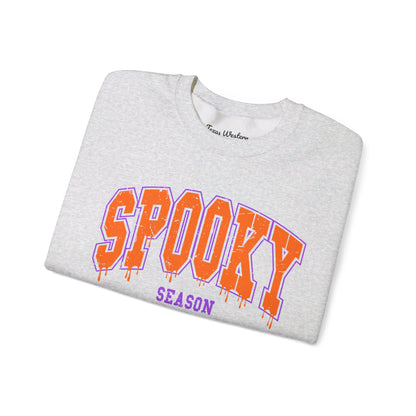 Orange Spooky Season Crewneck - Gildan