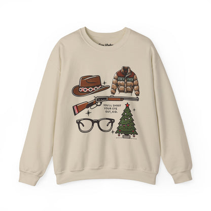 Shoot Your Eye Out Crewneck - Gildan