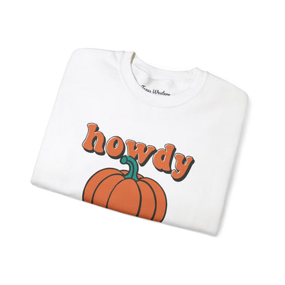 Howdy Pumpkin Crewneck - Gildan