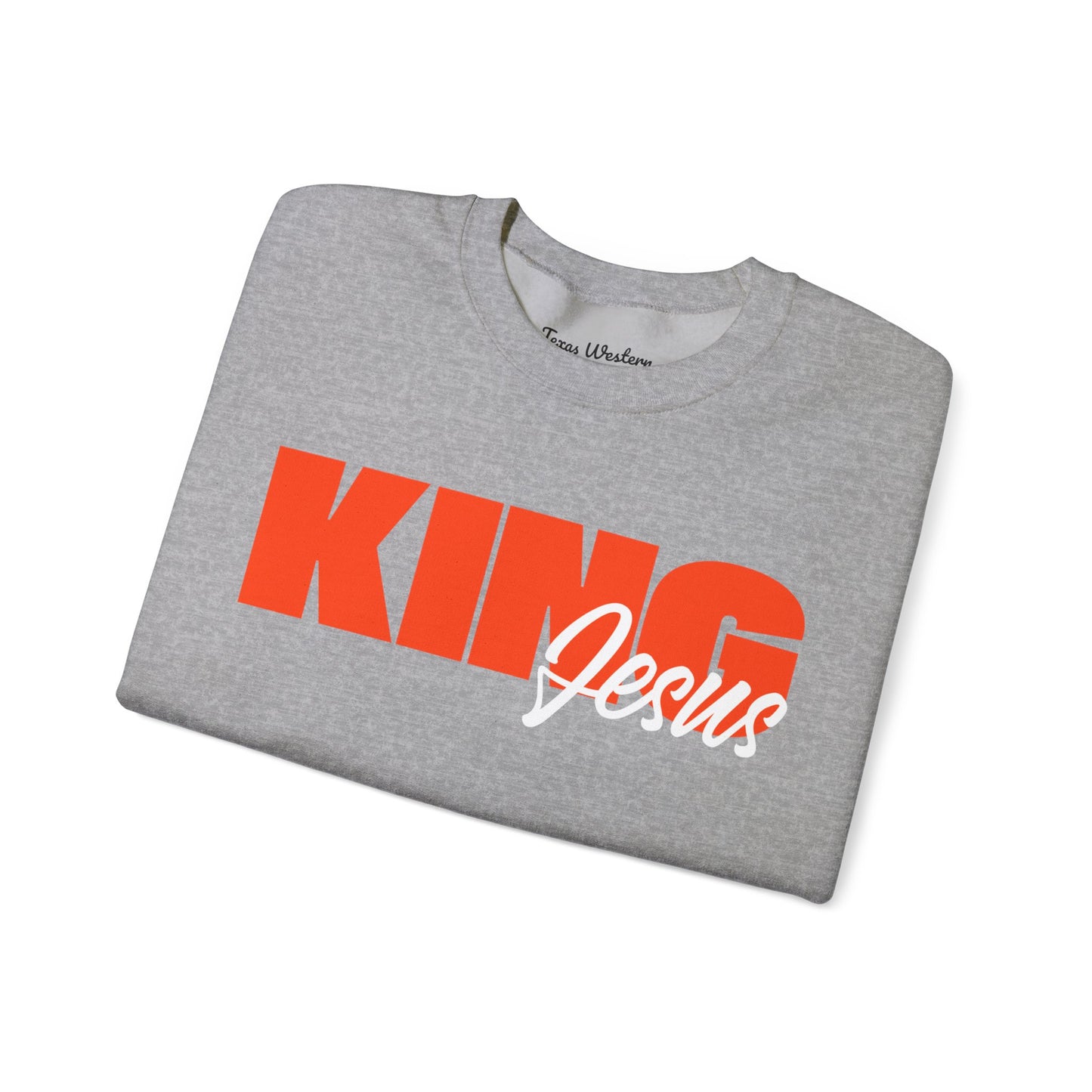 King Jesus Crewneck - Gildan