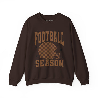 Football Season Crewneck - Gildan