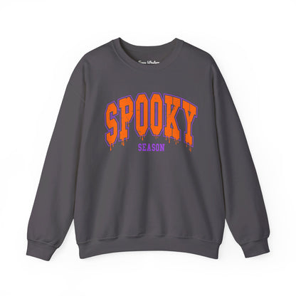 Orange Spooky Season Crewneck - Gildan