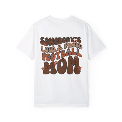 Football Mom Front/Back Tee - Comfort Colors