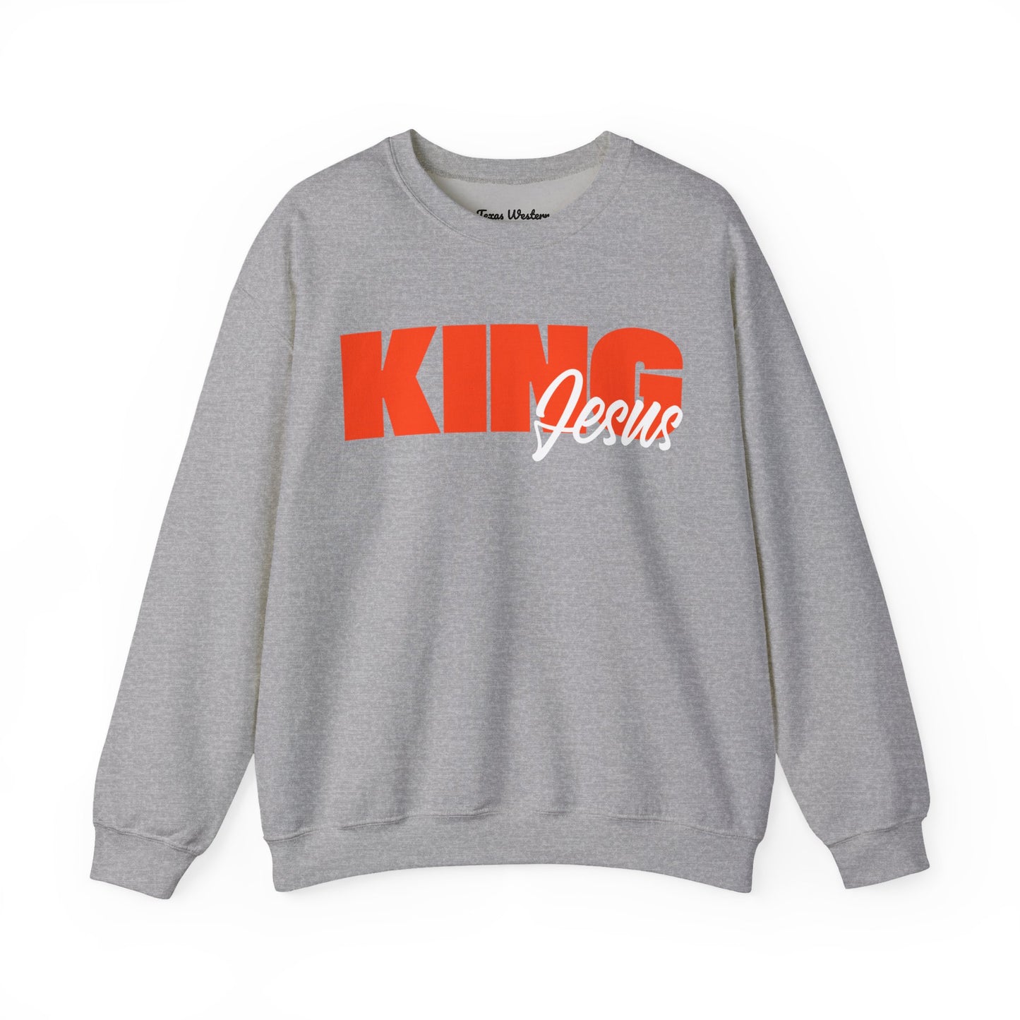 King Jesus Crewneck - Gildan
