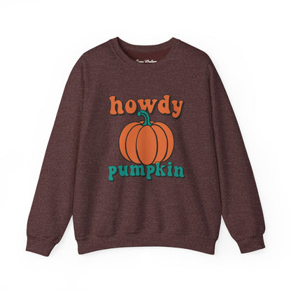 Howdy Pumpkin Crewneck - Gildan