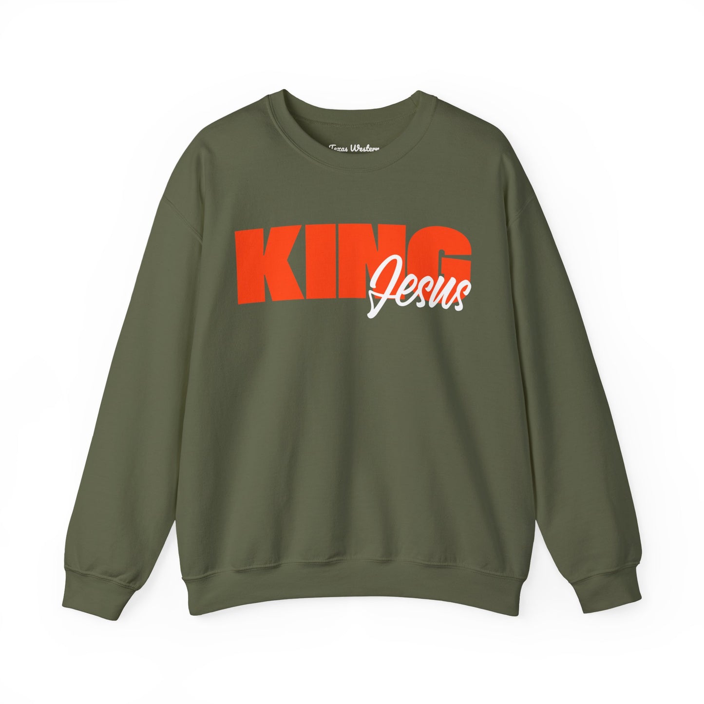 King Jesus Crewneck - Gildan