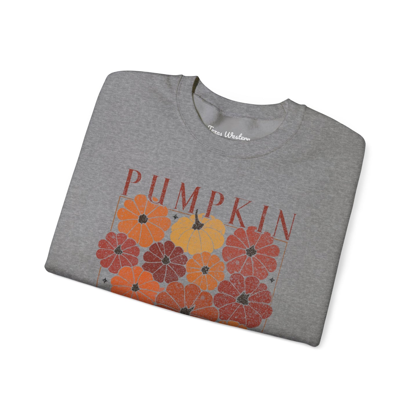 Pumpkin Season Collage Crewneck - Gildan