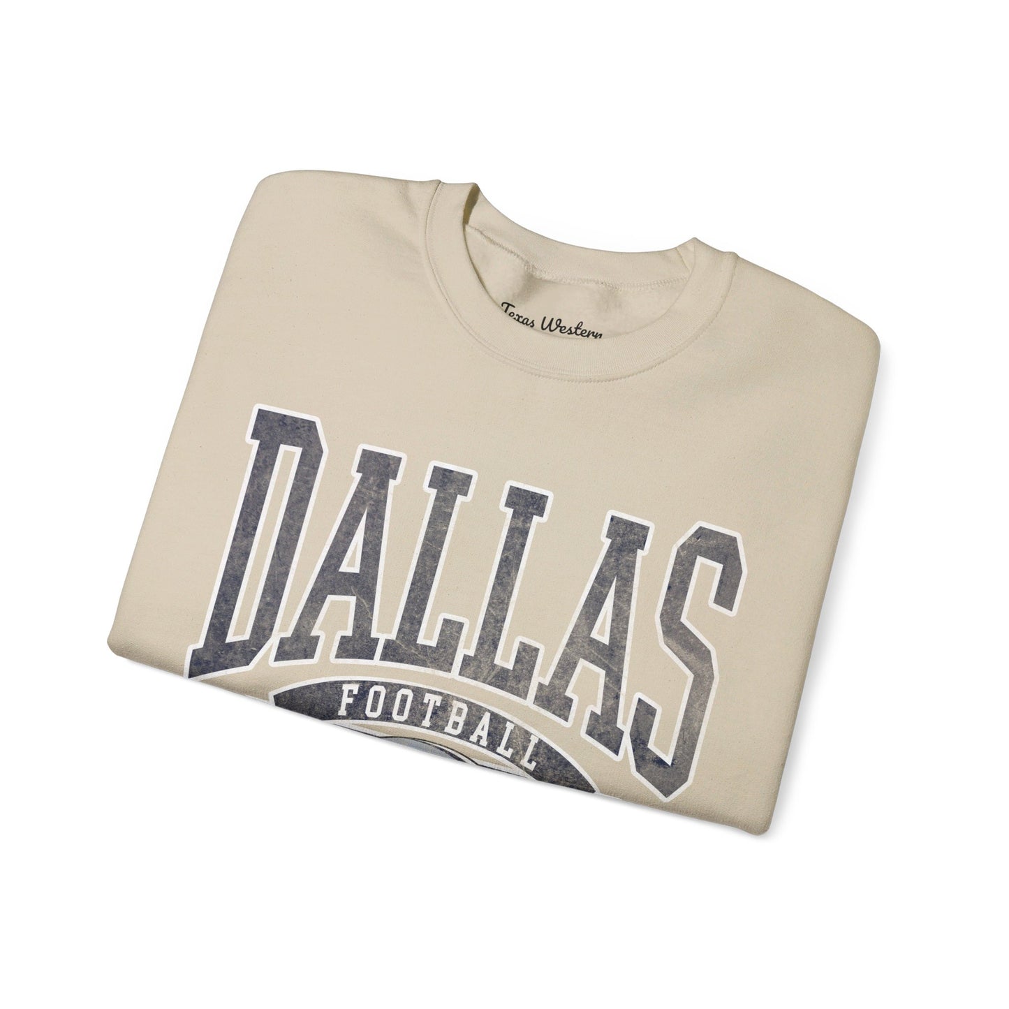 Dallas Football Crewneck - Gildan