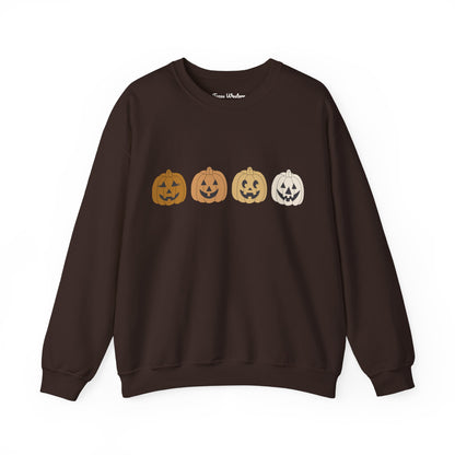 Four Pumpkins Crewneck - Gildan