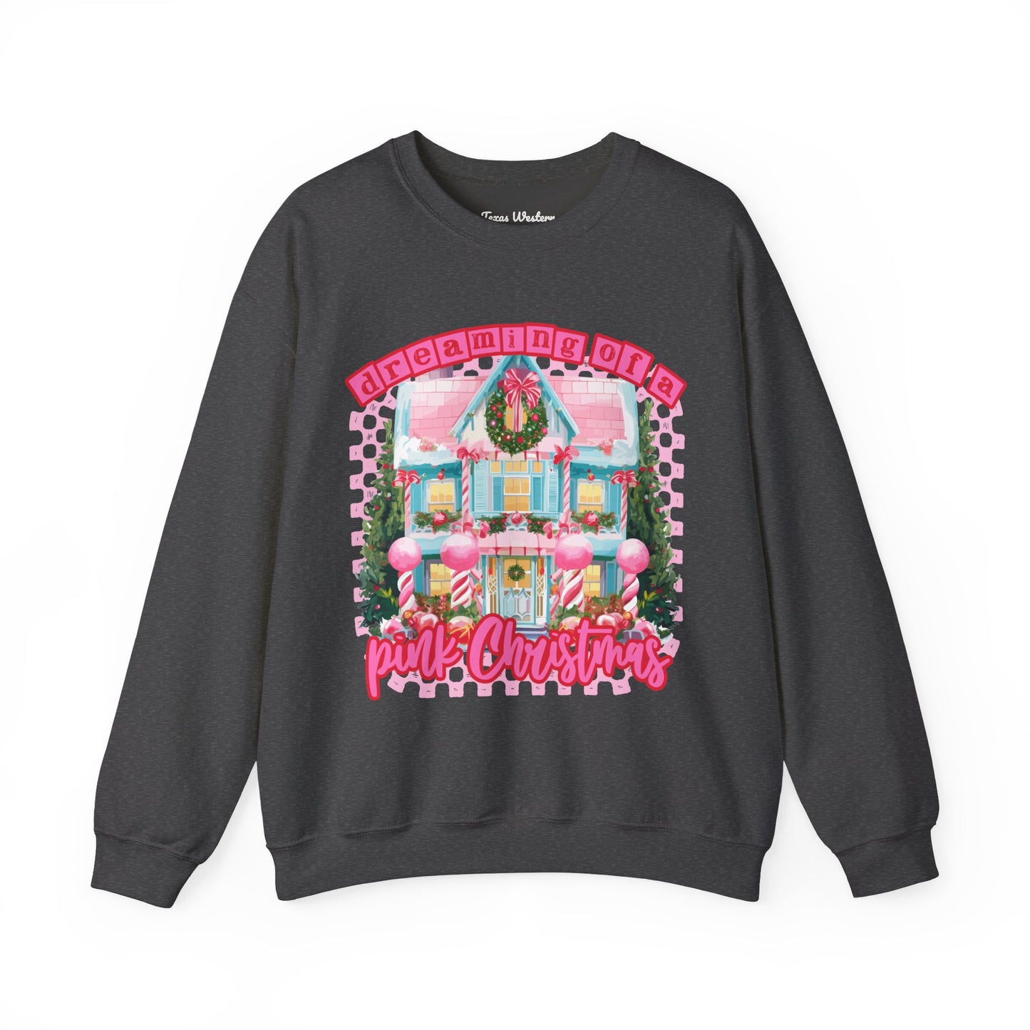 Dreaming of a pink Christmas Crewneck - Gildan