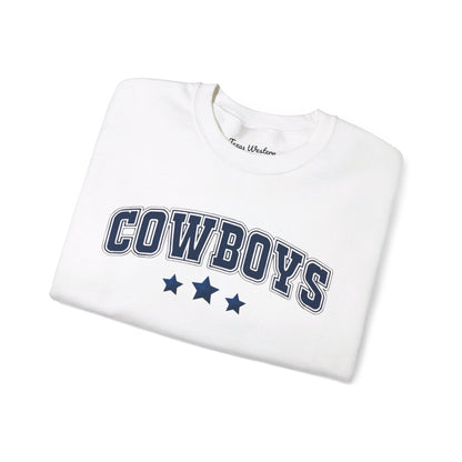 Cowboys Stars Crewneck - Gildan