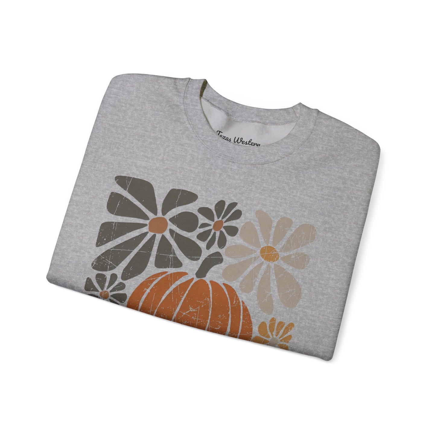 Boho Pumpkin Dark Crewneck - Gildan