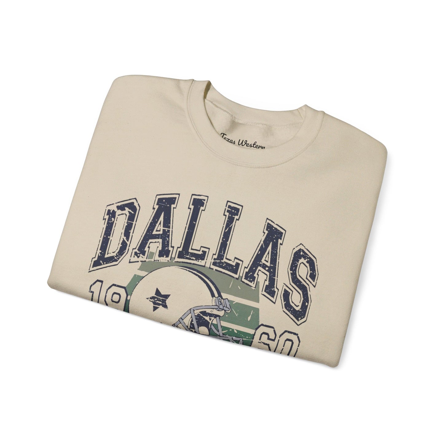 Dallas Football 1960 Crewneck - Gildan