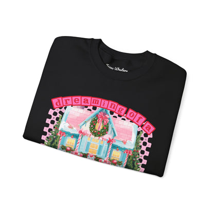 Dreaming of a pink Christmas Crewneck - Gildan