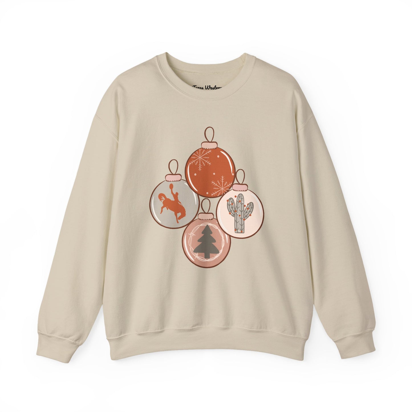 Cowboy Ornaments Crewneck - Gildan