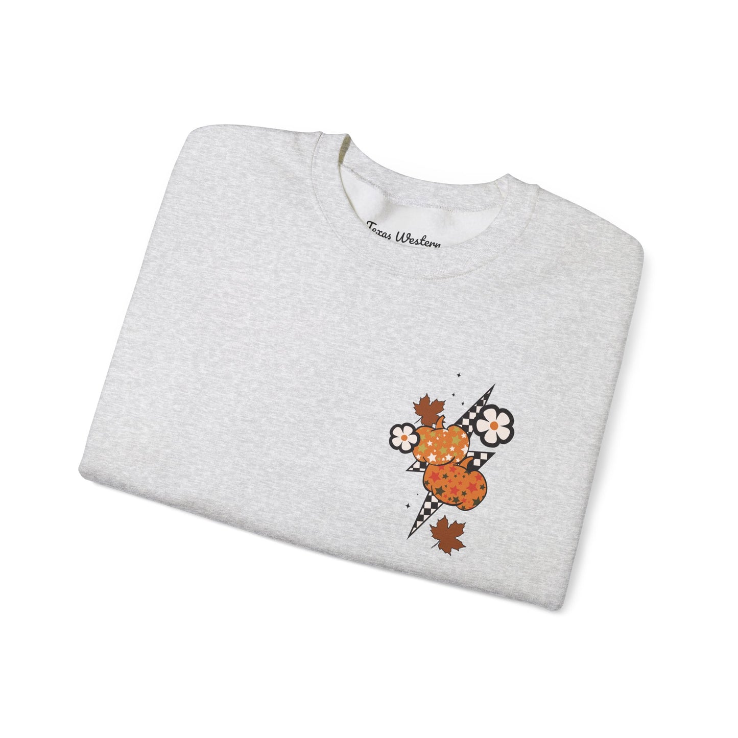Give Thanks To The Lord Crewneck - Green - Gildan