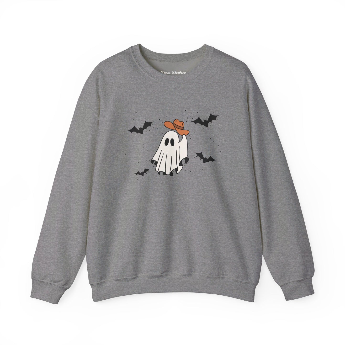 Ghost Cowboy Crewneck - Gildan