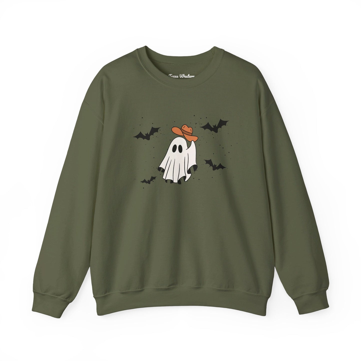 Ghost Cowboy Crewneck - Gildan