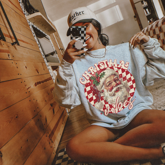 Christmas Wishes Crewneck - Gildan