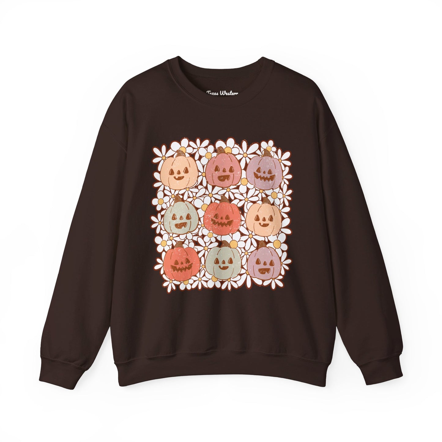 Nine Pumpkins Crewneck - Gildan