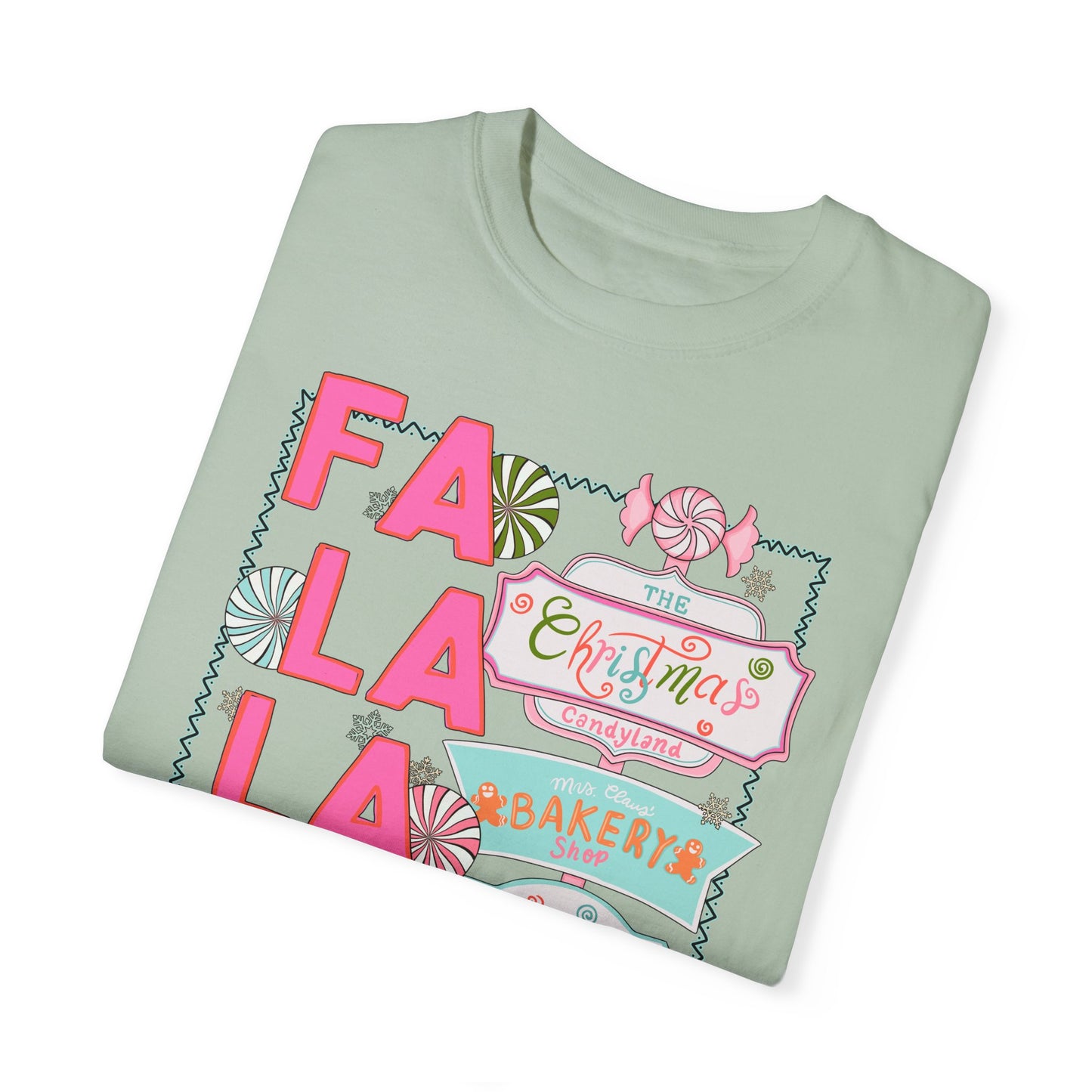 Fa La La La Tee - Comfort Colors