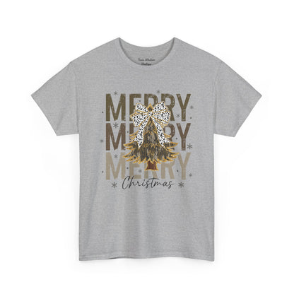 Camo Merry Christmas Tee - Gildan