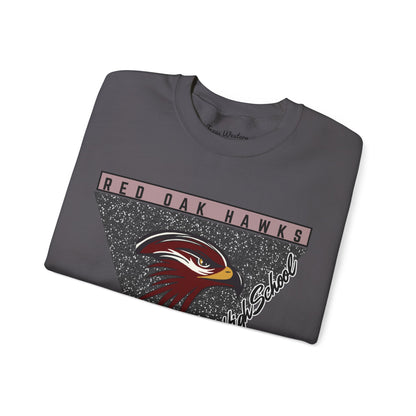 Hawks Triangle Crewneck - Gildan