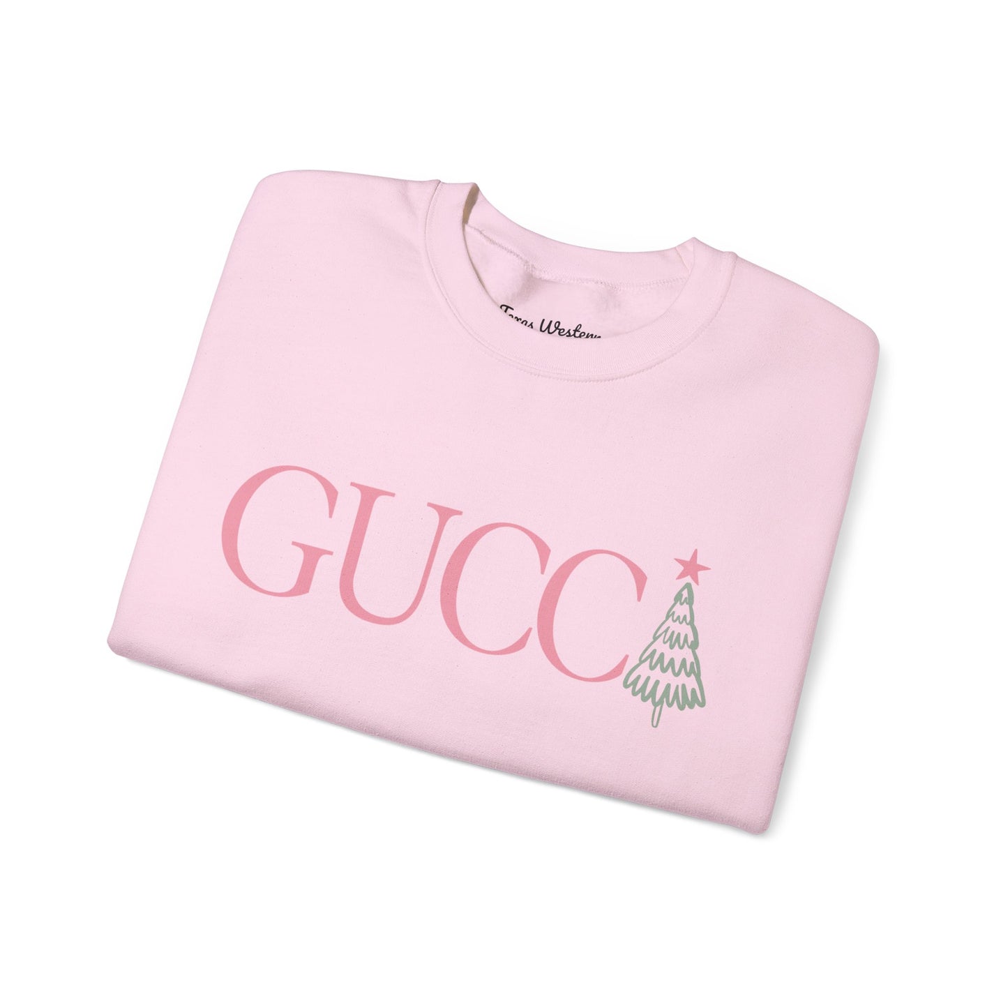 Gucc Tree Crewneck - Gildan