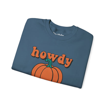 Howdy Pumpkin Crewneck - Gildan