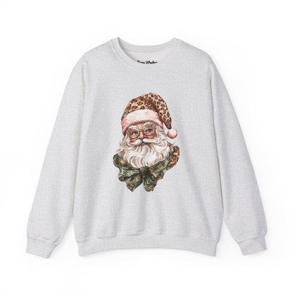 Cheetah Santa Crewneck - Gildan