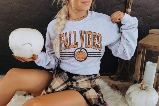 Fall Vibes Crewneck - Gildan