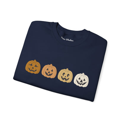 Four Pumpkins Crewneck - Gildan