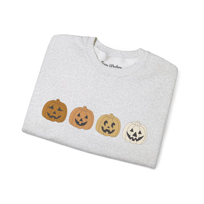 Four Pumpkins Crewneck - Gildan