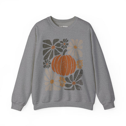 Boho Pumpkin Dark Crewneck - Gildan