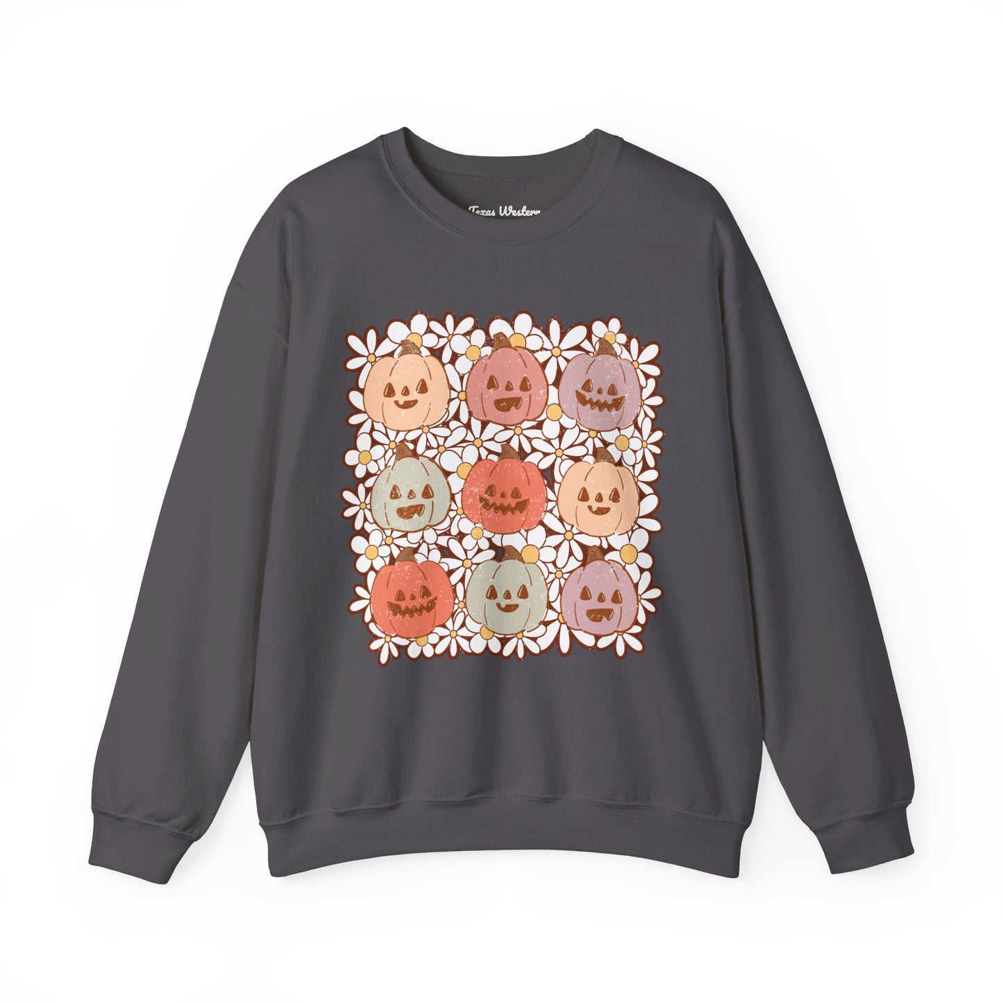 Nine Pumpkins Crewneck - Gildan