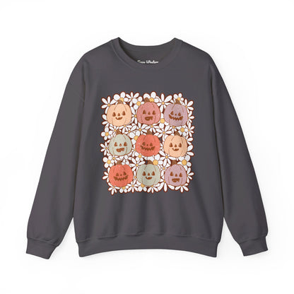 Nine Pumpkins Crewneck - Gildan