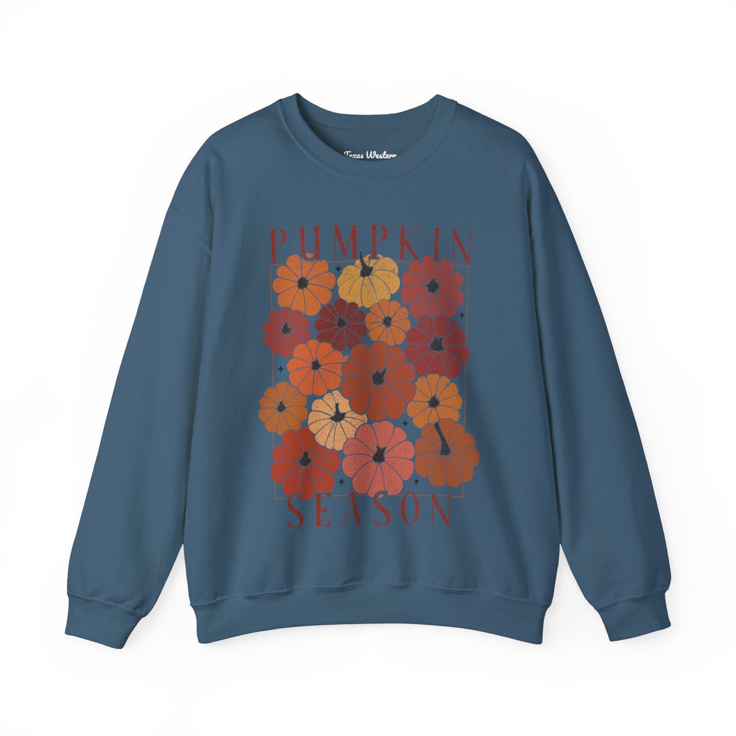 Pumpkin Season Collage Crewneck - Gildan