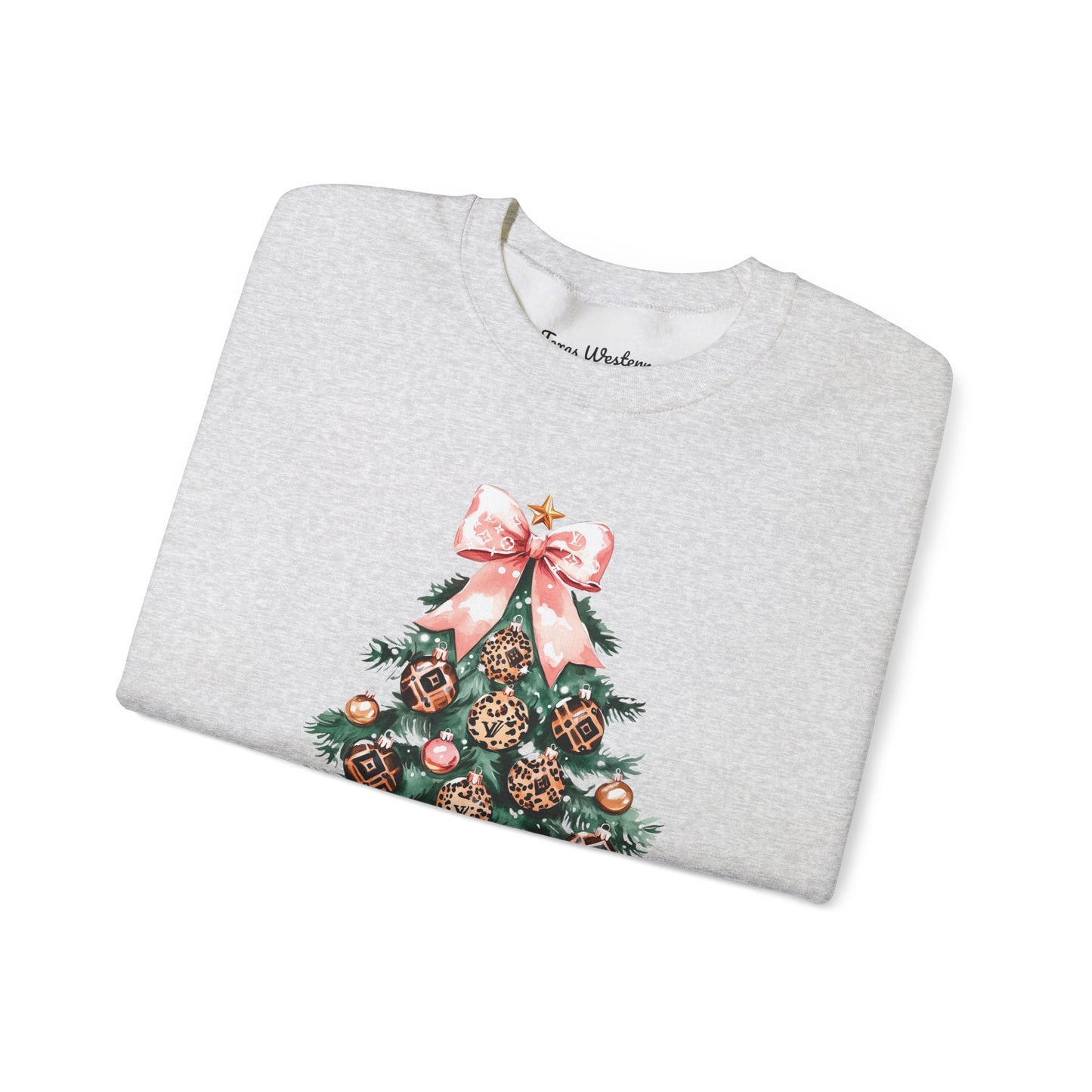 Boujiie Christmas Tree Crewneck - Gildan