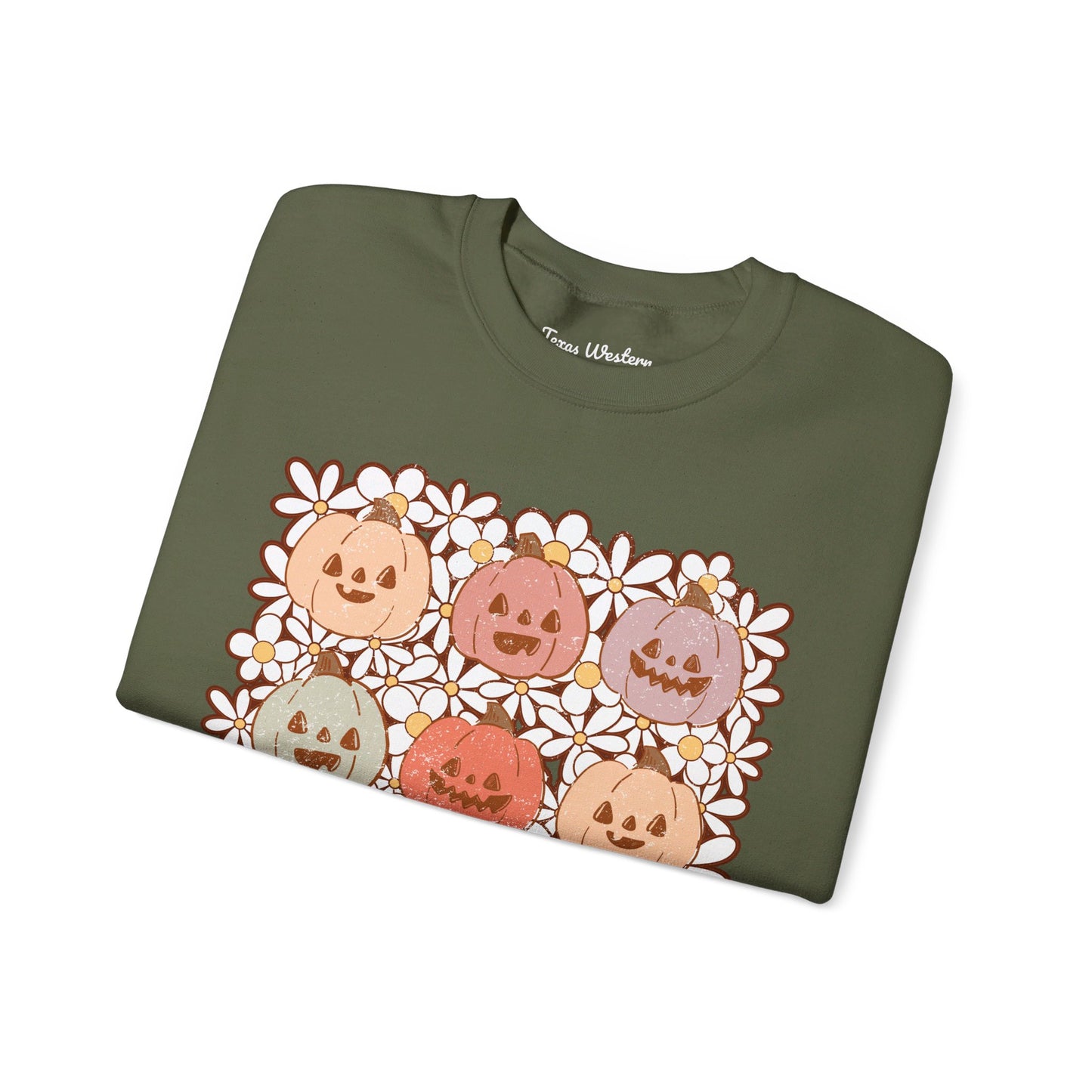 Nine Pumpkins Crewneck - Gildan