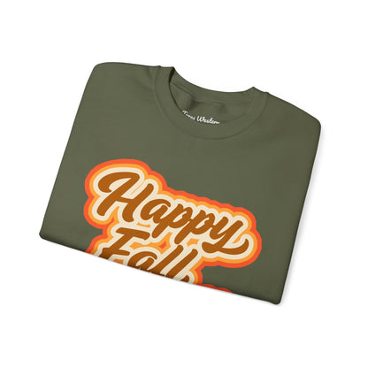 Happy Fall Y'all Crewneck - Gildan
