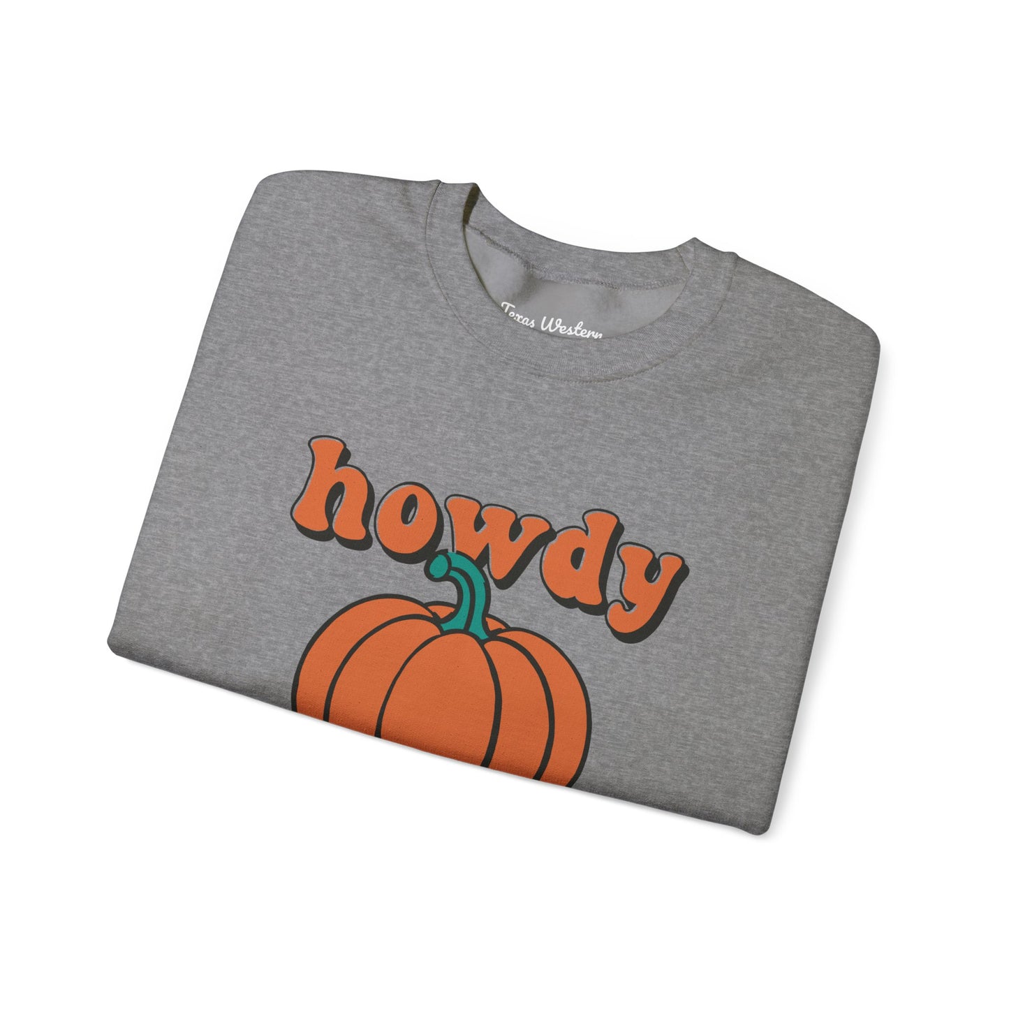 Howdy Pumpkin Crewneck - Gildan