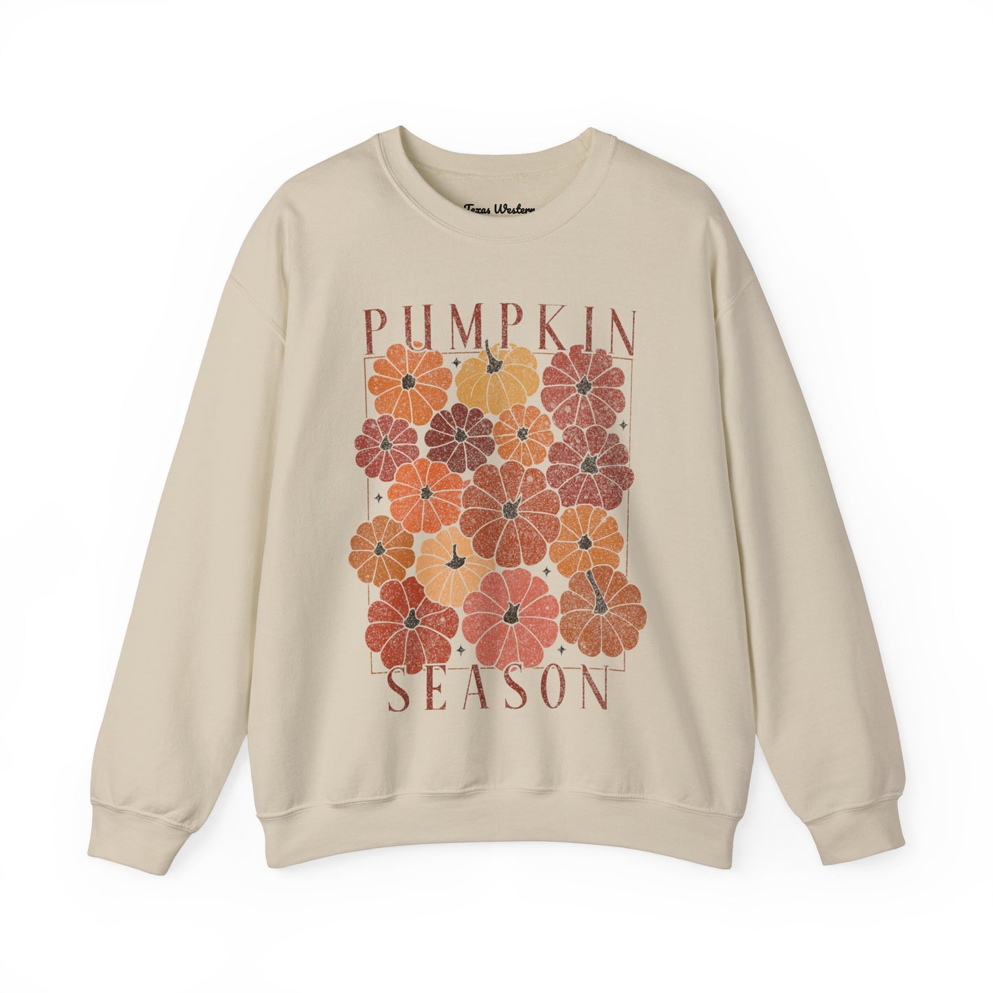 Pumpkin Season Collage Crewneck - Gildan