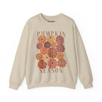 Pumpkin Season Collage Crewneck - Gildan